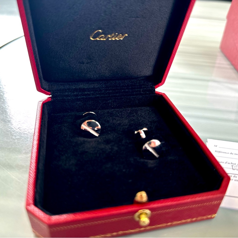 Sold Cartier SANTOS DE CARTIER CUFFLINKS